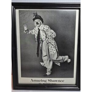 Amazing Shawnee The Magical Clown Photo, Signed To Daytona Magic Shop